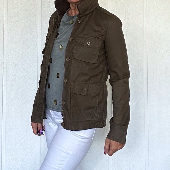 J. CREW WASHED AND AGED FIELD UTILITY JACKET SIZE XS - Picture 7 of 16